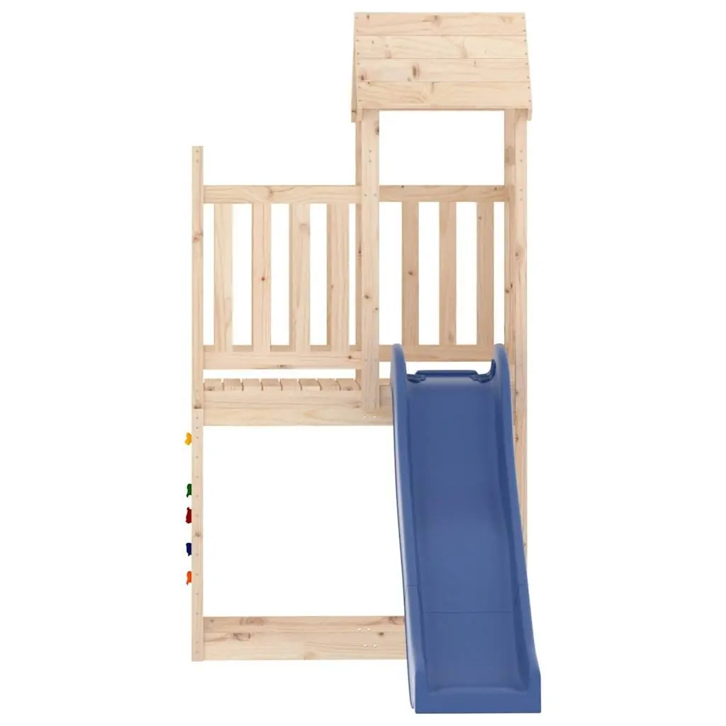 Wooden Outdoor Playset Climbing Frame Slide Sandbox 90 cm