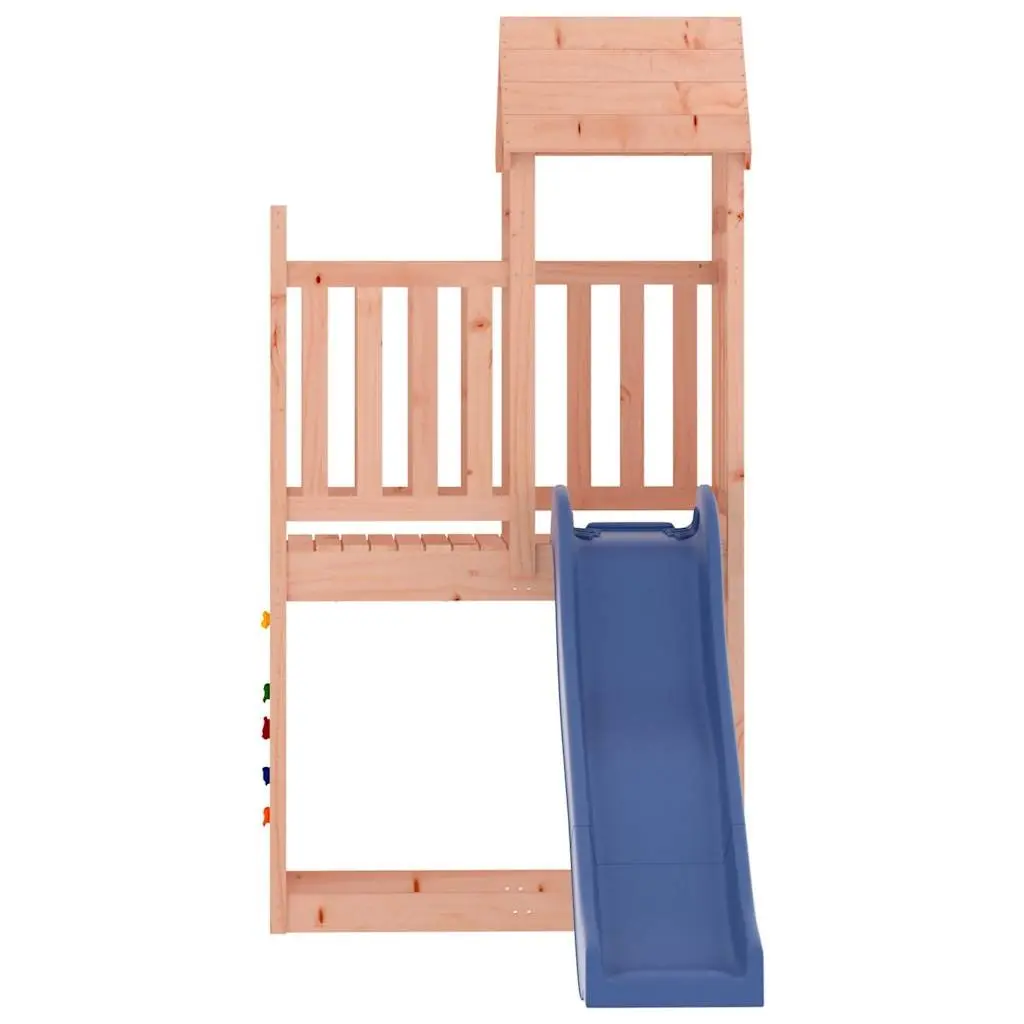 Wooden Outdoor Playset Climbing Frame Slide Sandbox Children Backyard Play