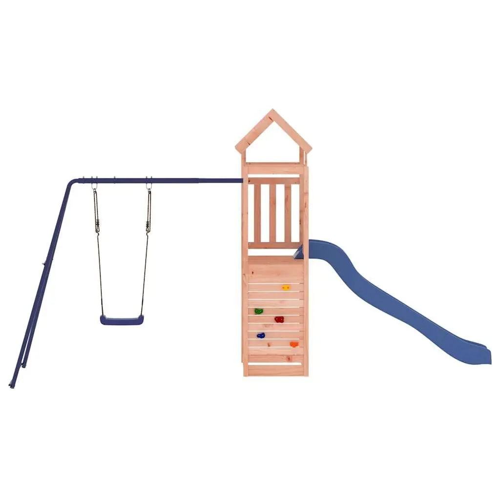 Wooden Outdoor Playset Climbing Frame Slide Swing Sandbox Garden Equipment