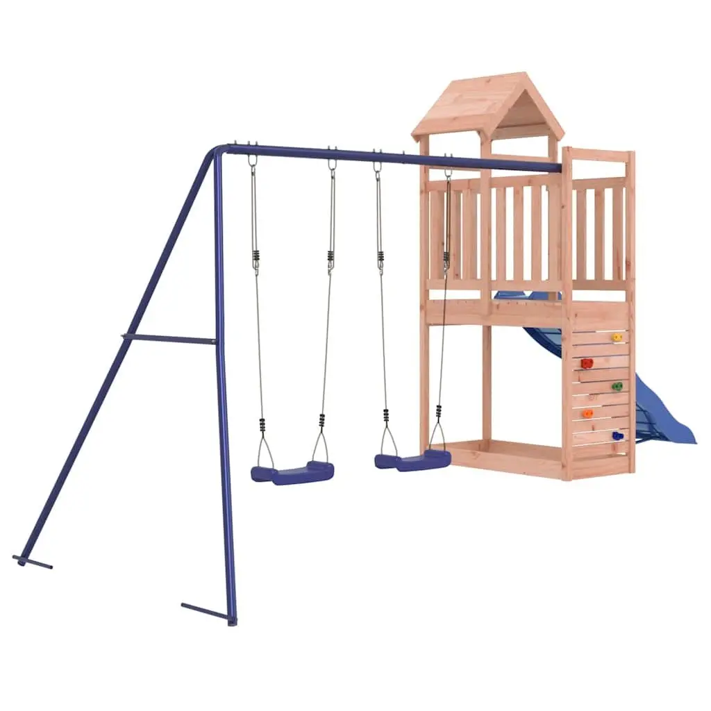 Outdoor Playset Climbing Frame Swing Slide Sandbox Children Backyard 90 cm