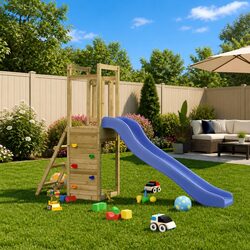 Wooden Outdoor Playset Specifications and Features