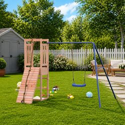 Specifications of the Wooden Outdoor Playset for Kids