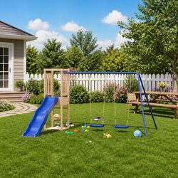 Outdoor Playset Specifications: Climbing Frame, Swings, and More
