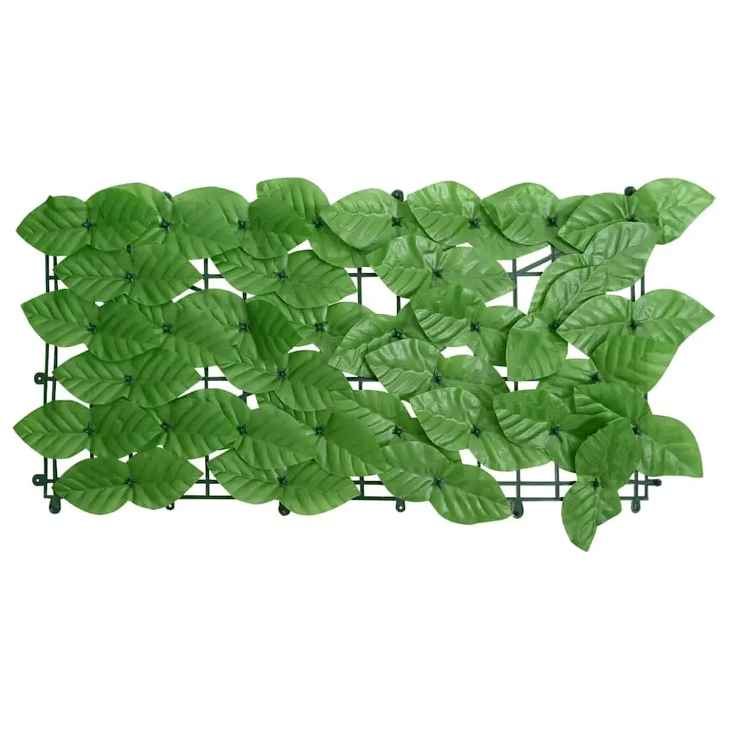 Privacy Screen Outdoor Balcony Garden 600x100cm Green Leaves