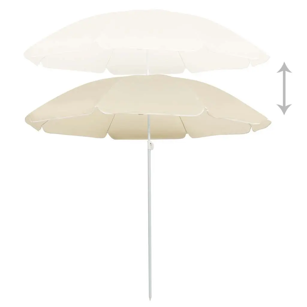 180cm Garden Parasol Umbrella with Tilt