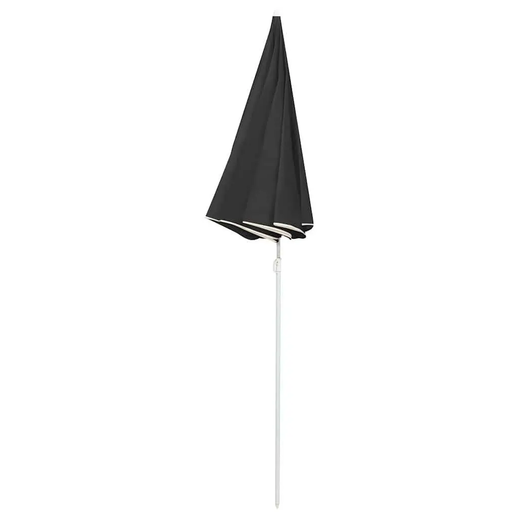Garden Parasol Outdoor Shade Umbrella 180cm