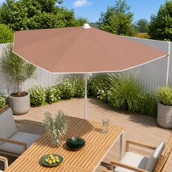 Specifications of Half Round Parasol 180x90cm in Orange
