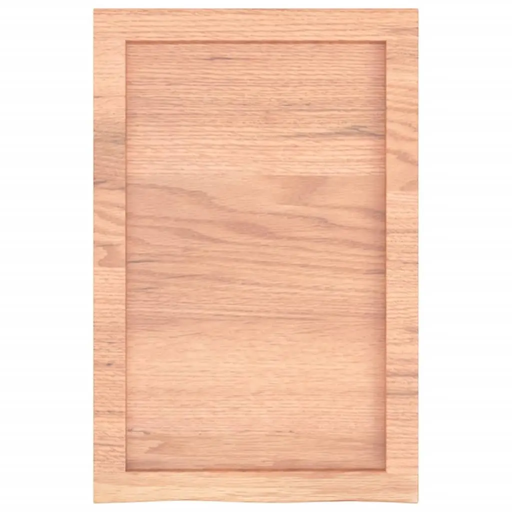 Bathroom Countertop Solid Wood 40x60x4 cm Brown Vanity Top Worktop