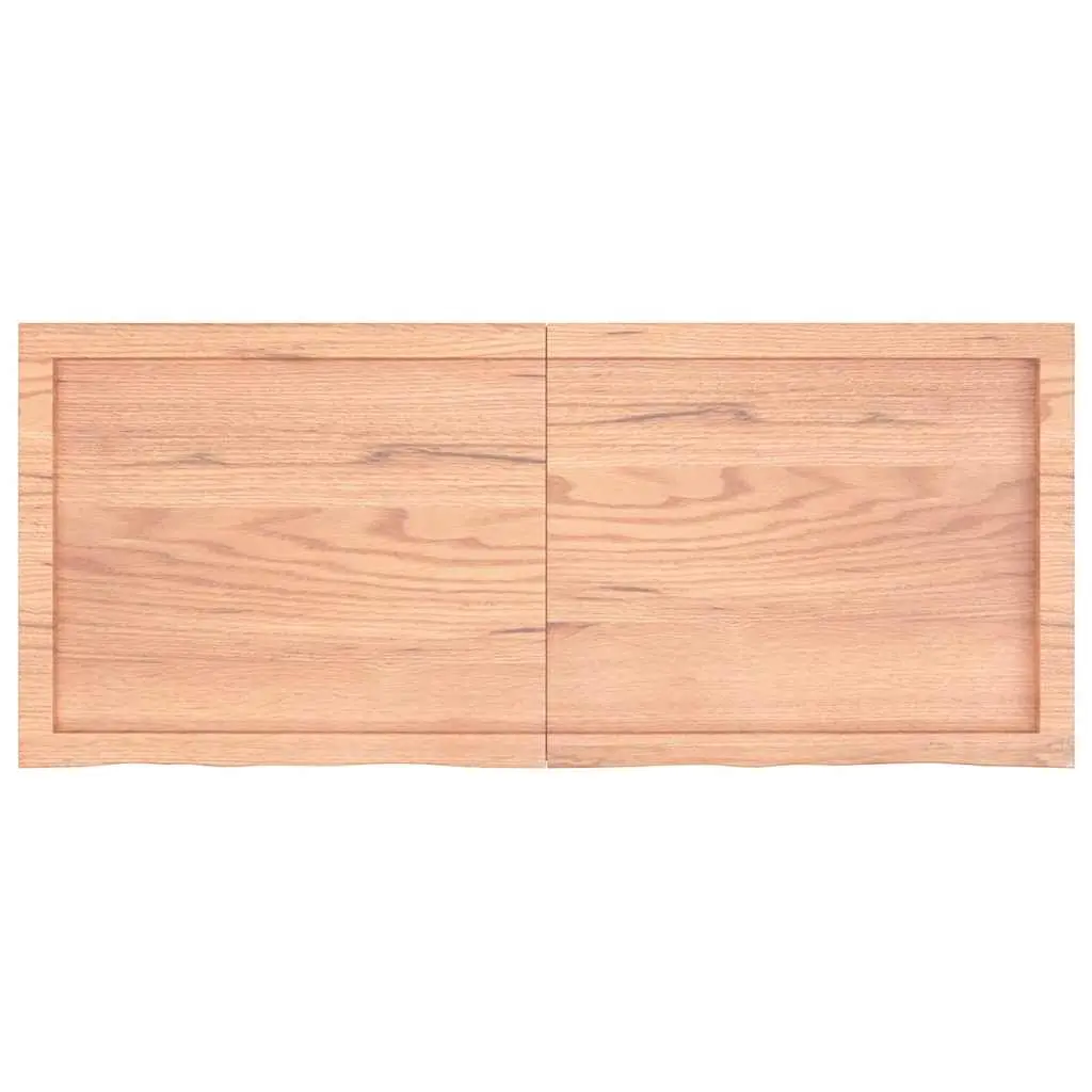 Bathroom Countertop 120 x 50 x 4 cm Solid Oak Wood