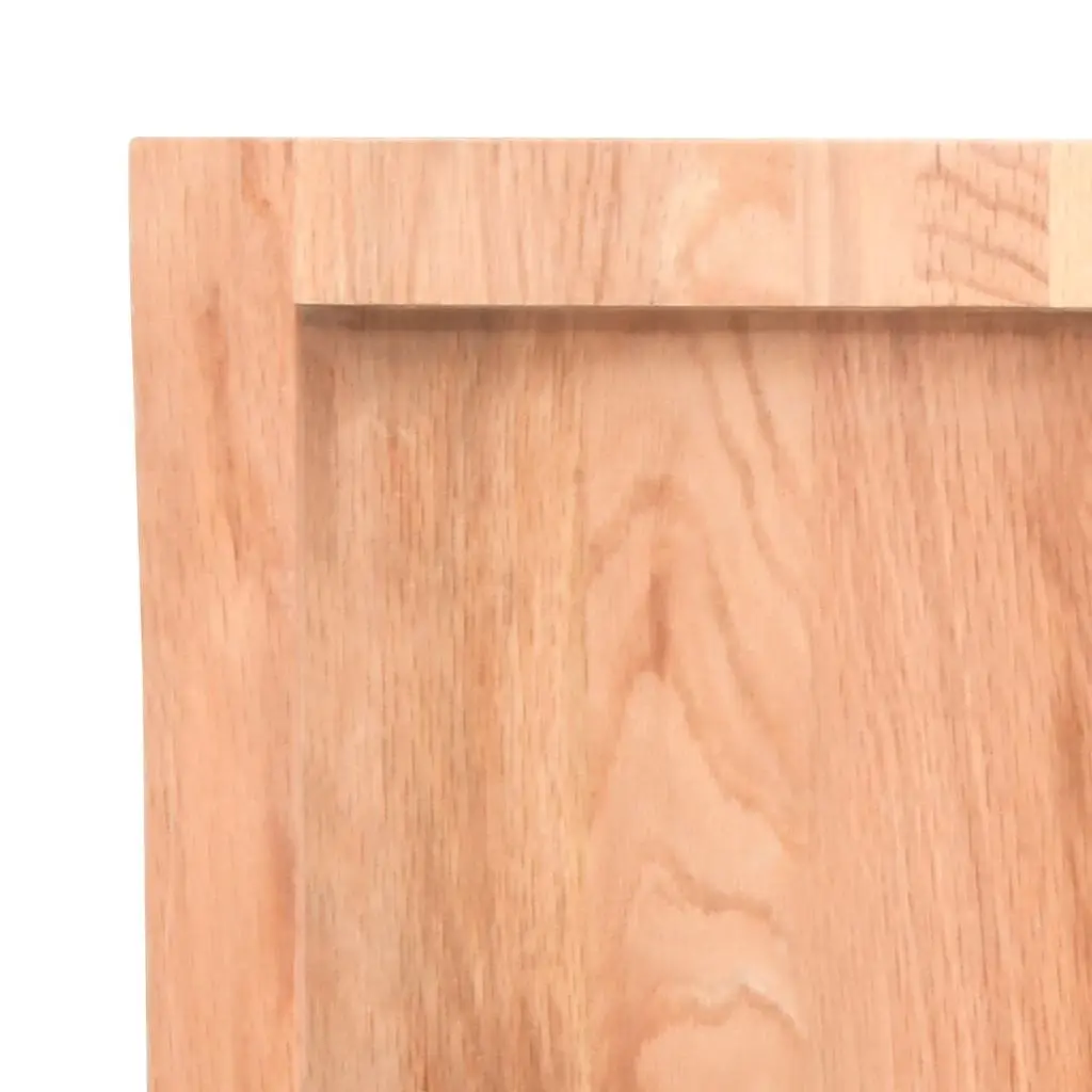 Bathroom Countertop Worktop Vanity Top Brown Solid Wood 120x60x6cm Folding