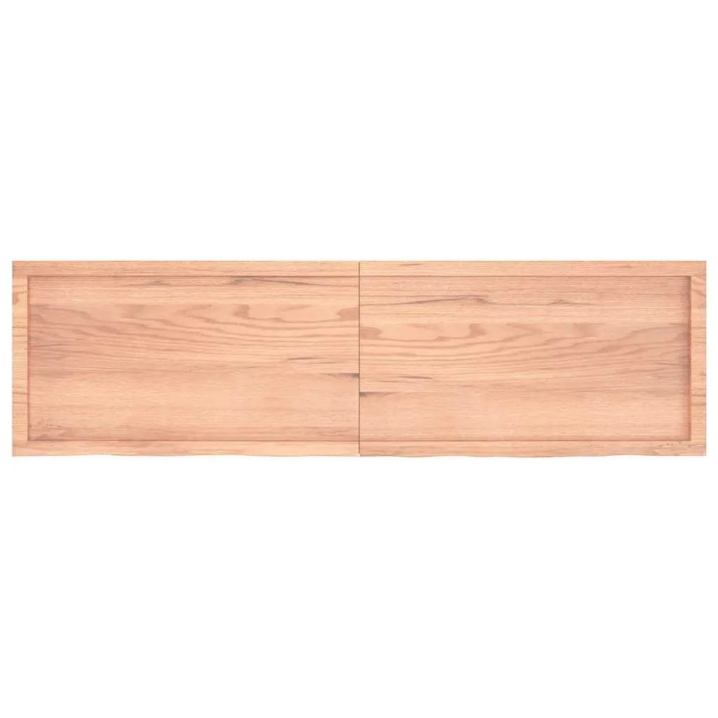 Bathroom Countertop Solid Wood 180x50x6 cm Brown Vanity Top Worktop Shelf