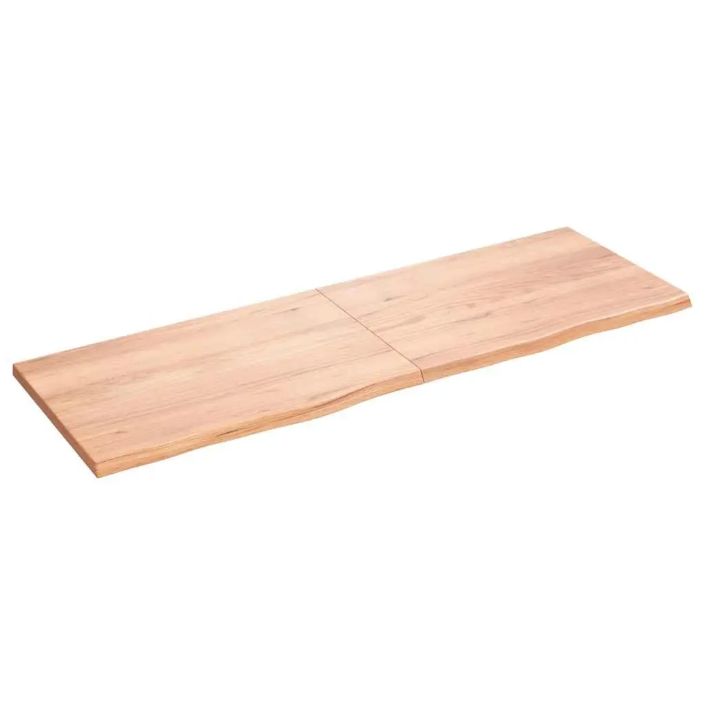 Bathroom Worktop Solid Oak 180 x 60 cm, Varnished