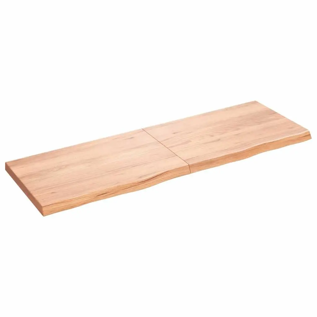 Solid Oak Bathroom Countertop 180x60cm