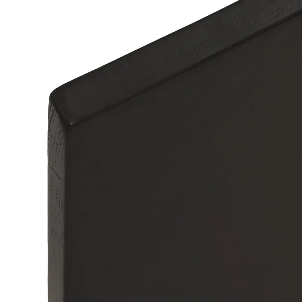 Bathroom Countertop Solid Wood Dark Brown Treated Vanity Worktop Kitchen Top