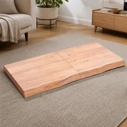 120x60x6 cm Folding Wooden Table Top in Brown