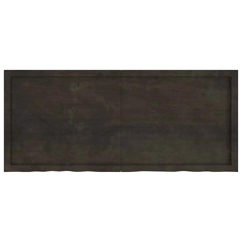 140x60cm Dark Brown Oak Table Top