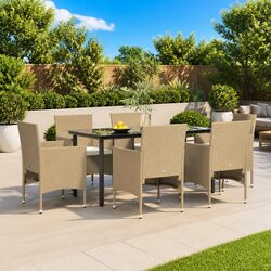 7 Piece Outdoor Dining Set: Specifications and Features