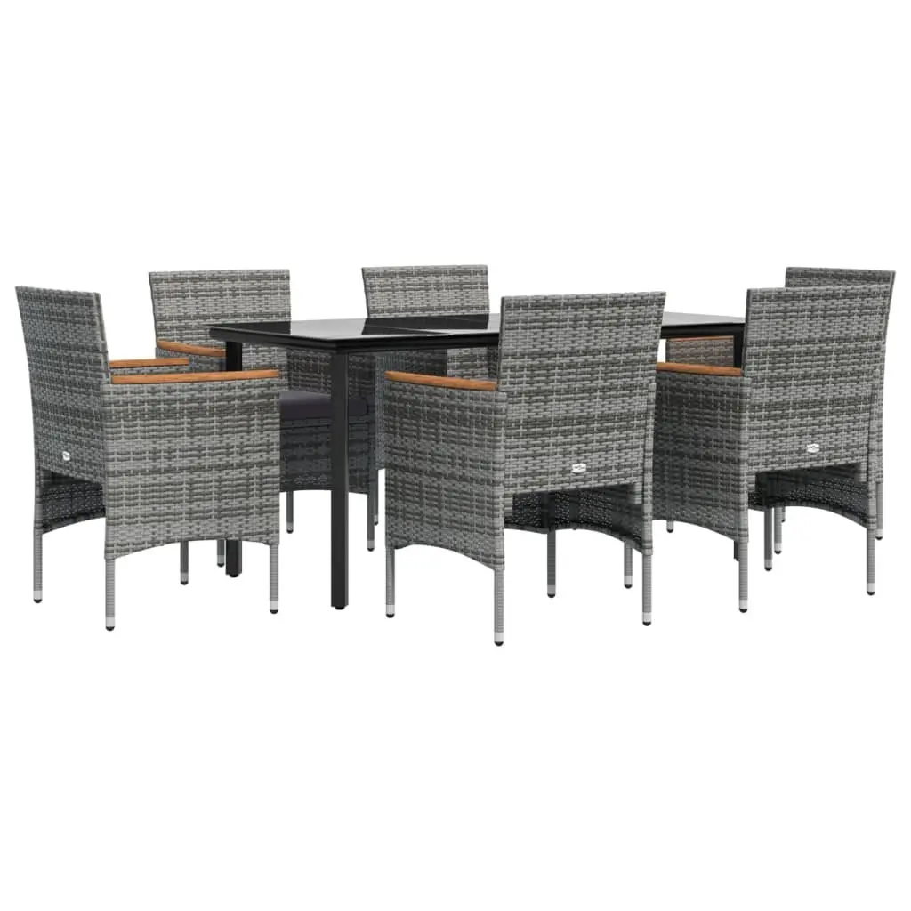 Garden Dining Set Outdoor Patio Furniture 7 Piece