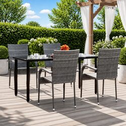 5 Piece Garden Dining Set Specifications and Features