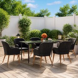 Detailed Specifications of 7 Piece Garden Dining Set