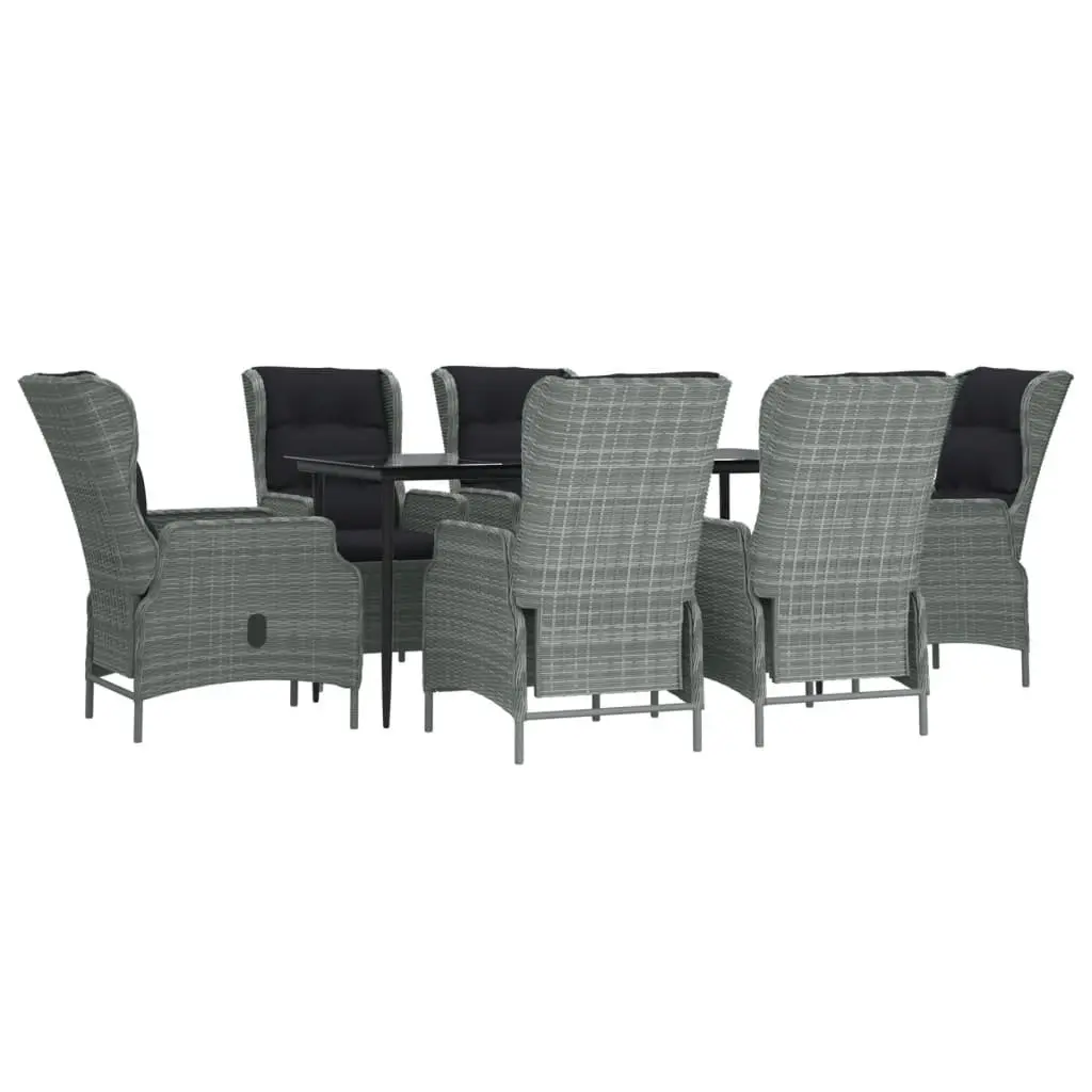 7-Piece Grey Patio Dining Set