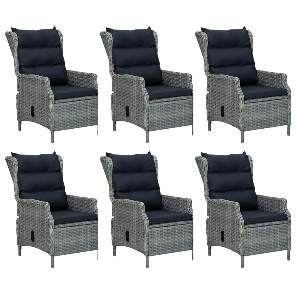 7-Piece Grey Patio Dining Set