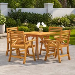 5 Piece Garden Dining Set Specifications and Features
