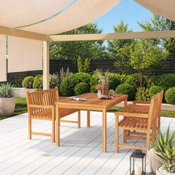 4 Piece Garden Dining Set Specifications and Features