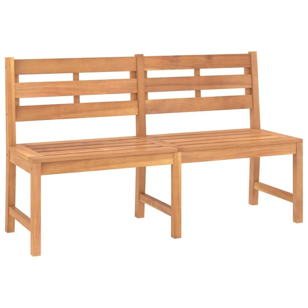 Garden Dining Set Outdoor Furniture 3 Piece Teak Wood Table Benches