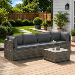 5 Piece Garden Lounge Set Specifications and Features