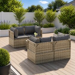 Specifications of 5 Piece Garden Lounge Set with Storage