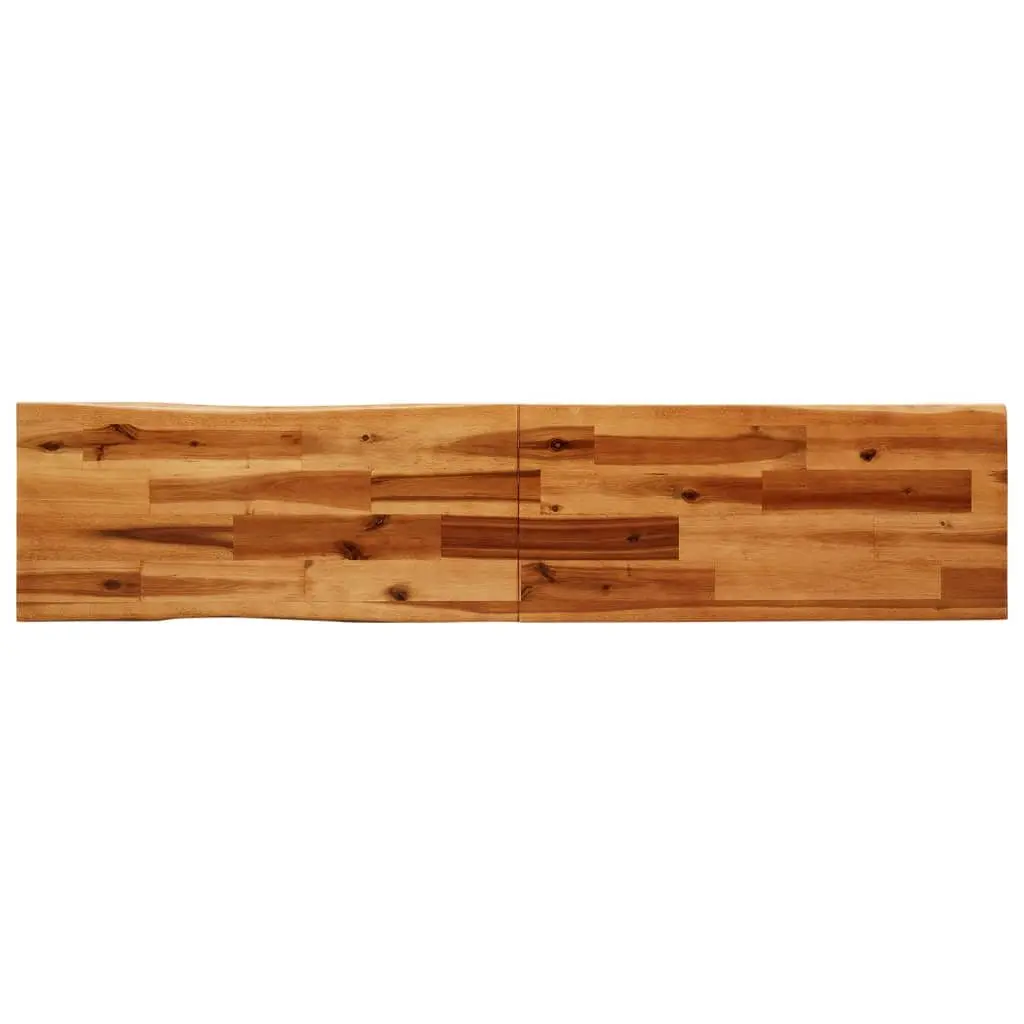 3 Piece Live Edge Acacia Dining Set