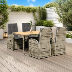 Specifications of the 5-Piece Garden Dining Set