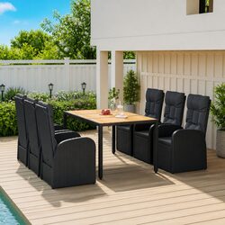 7 Piece Garden Dining Set: Specs and Details