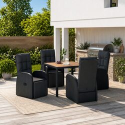 5-Piece Outdoor Dining Set: Specs and Features