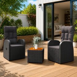 3 Piece Garden Lounge Set - Specs and Features