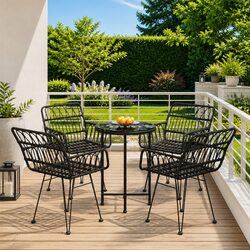 5 Piece Garden Dining Set Specifications: Durable and Functional