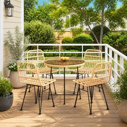 5-Piece Garden Dining Set: Specs and Materials Detailed