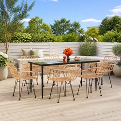 7 Piece Garden Dining Set: Specs & Features