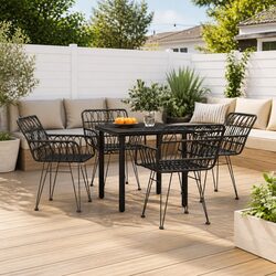 Detailed Specifications for 5 Piece Outdoor Dining Set