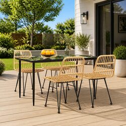 5 Piece Garden Dining Set: Specs and Features