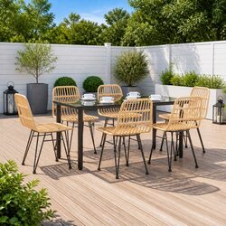 7-Piece Outdoor Dining Set: Specifications and Features