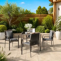 5 Piece Outdoor Patio Furniture Set - Specifications Inside