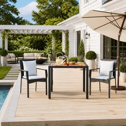 3 Piece Garden Dining Set Specifications and Features