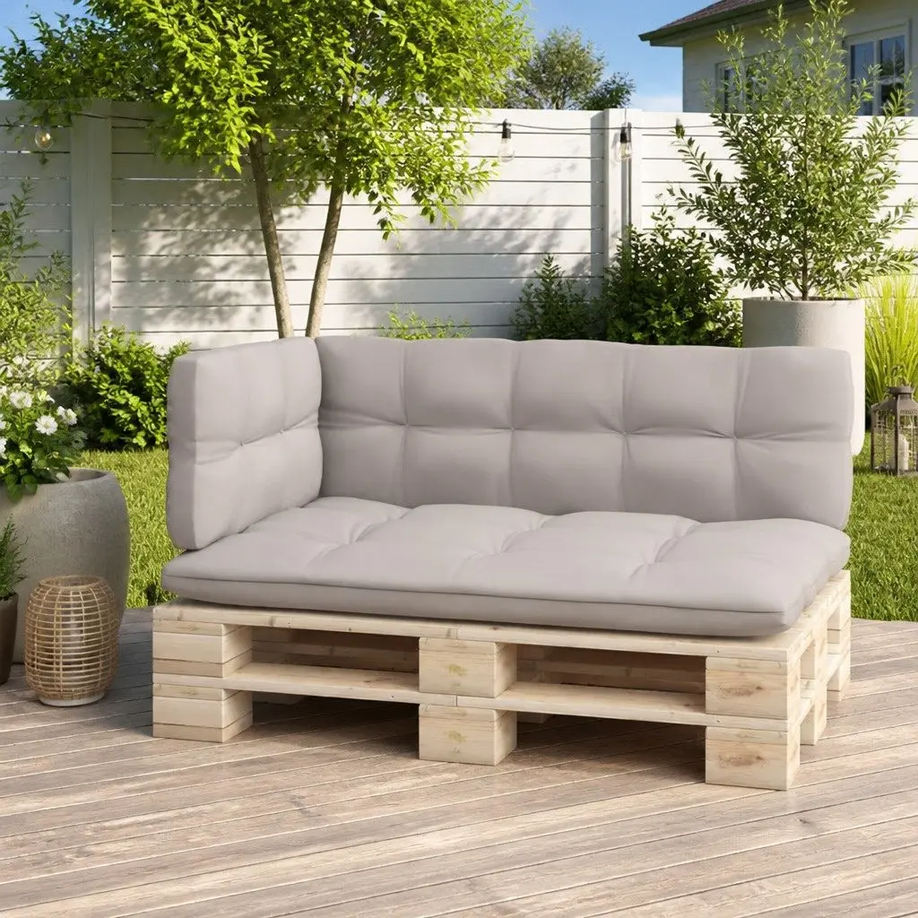 Black Pallet Sofa Backrest 110cm