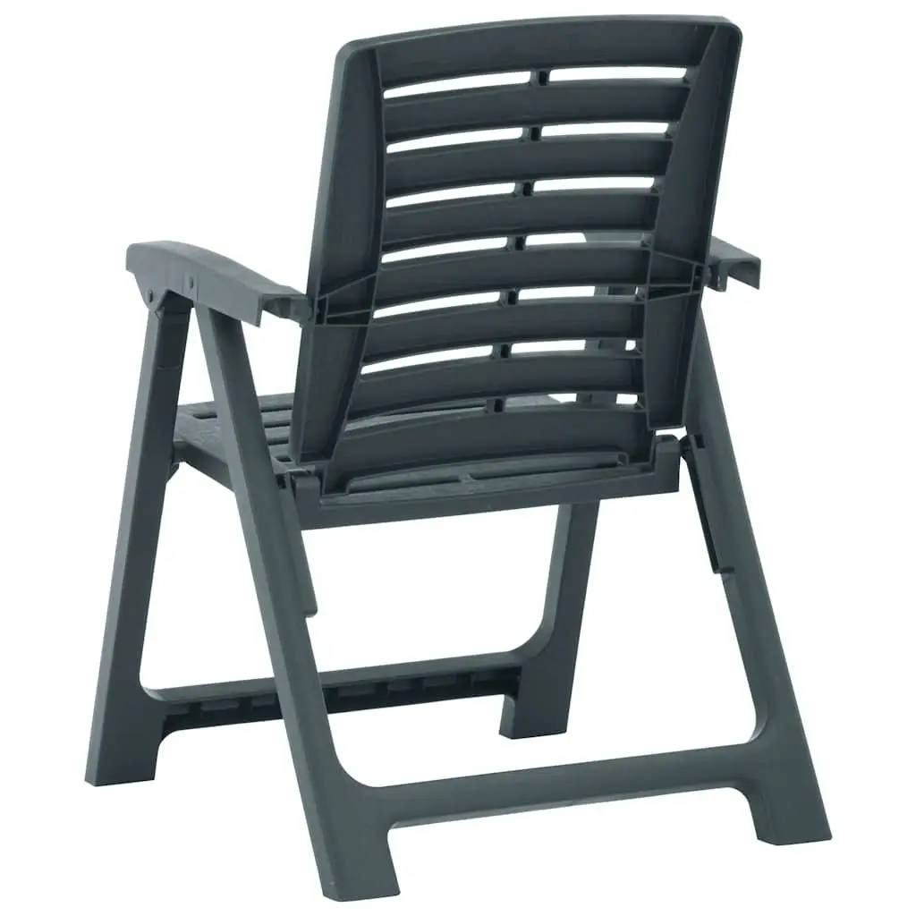 Outdoor Chairs for Garden Patio Furniture Green Lightweight Set of 4