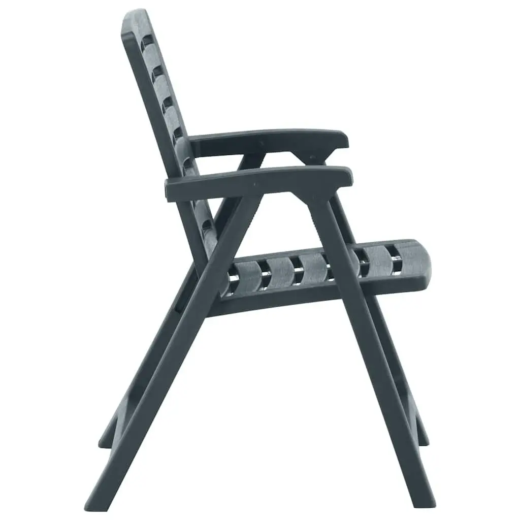 Outdoor Chairs for Garden Patio Furniture Green Lightweight Set of 4