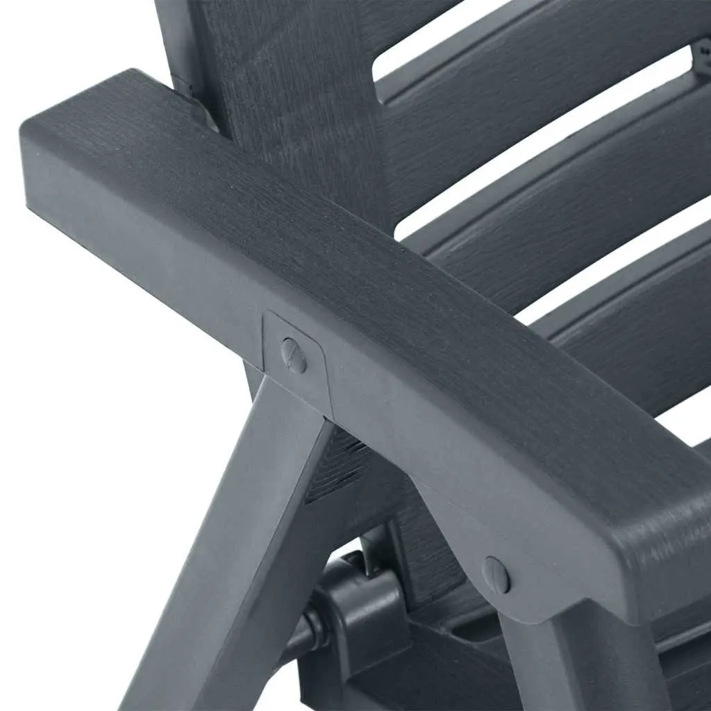 Outdoor Chairs for Garden Patio Furniture Green Lightweight Set of 4