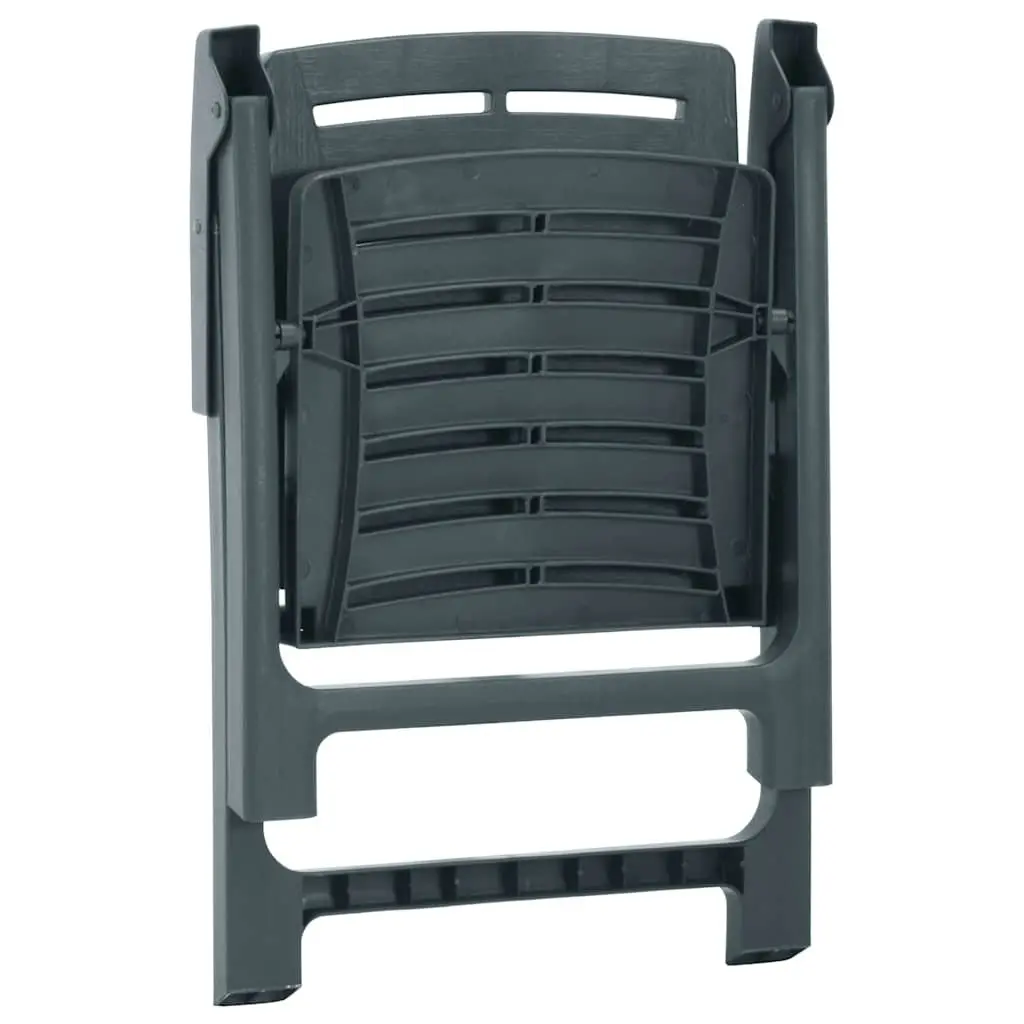 Outdoor Chairs for Garden Patio Furniture Green Lightweight Set of 4