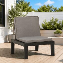 Specifications of the Grey Outdoor Lounge Chair